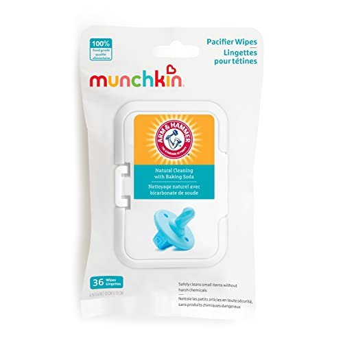 Munchkin Arm & Hammer Pacifier Wipes, 36 Count