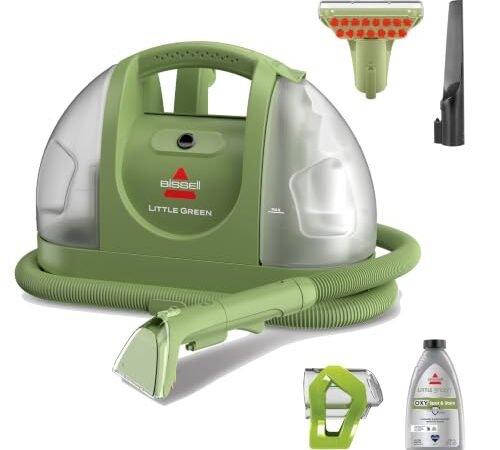 BISSELL Little Green Multi-Purpose Portable Carpet Cleaner, 1400B