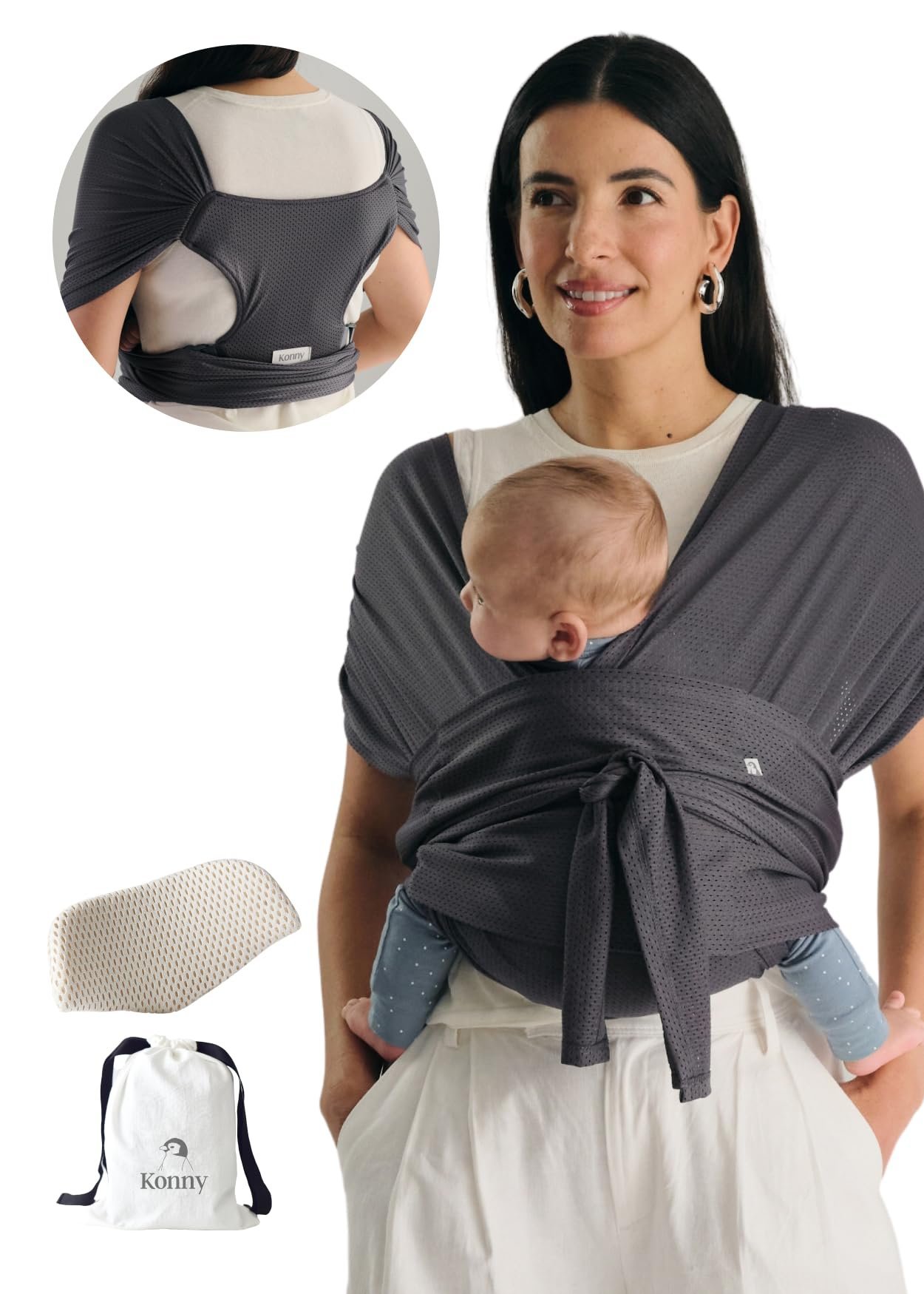 Konny Baby Carrier Flex with Head Support