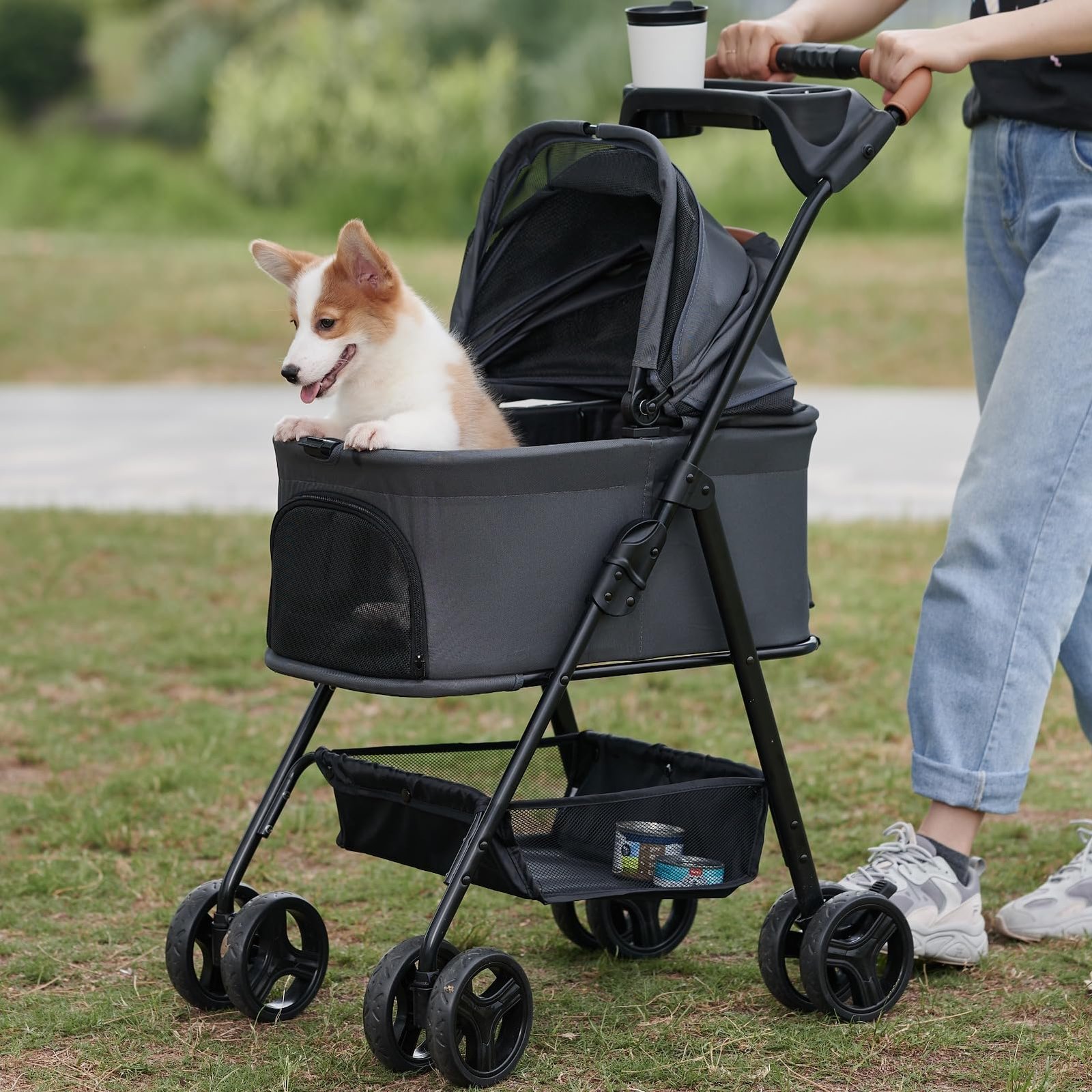 Zoosky 3 in 1 Dog Stroller